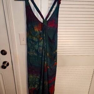 Tie Dye Marbled Jumpsuit- ESTIMATED Size Large - XL